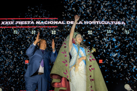 Clara Valletto es la nueva Reina Nacional de la Horticultura