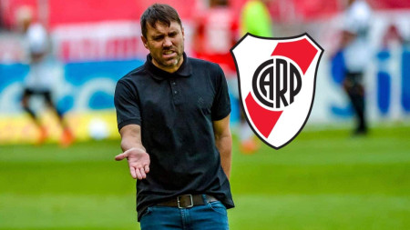 Eduardo Coudet: "Juro por mis hijos que nadie de River se ha puesto en contacto conmigo ni con mi representante"